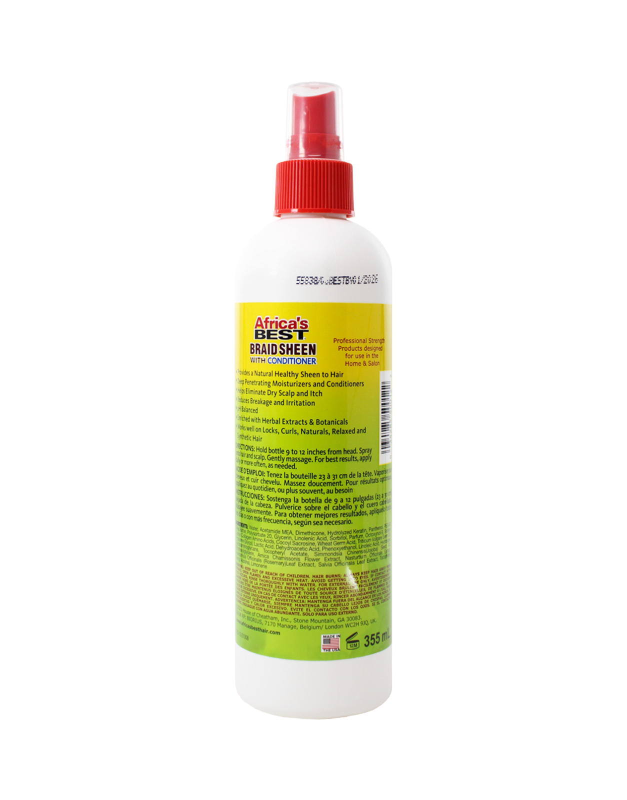 Africa's Best - Braid Sheen Spray 12oz