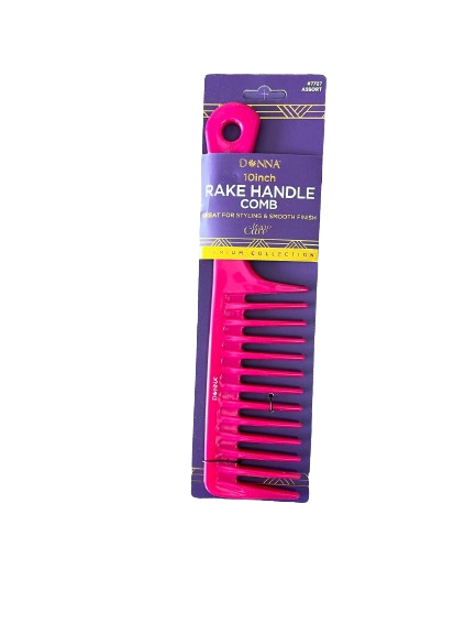 Rake Handle comb Colour: Red