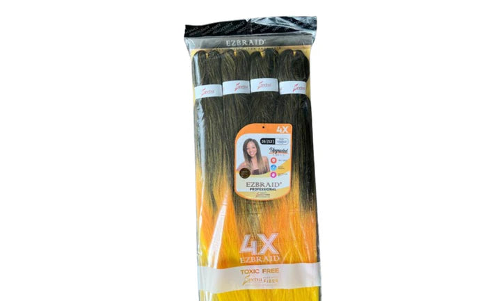 ezbraid_x4 Colour: T1B?/ Orange/ Yellow Size: 26"(52)