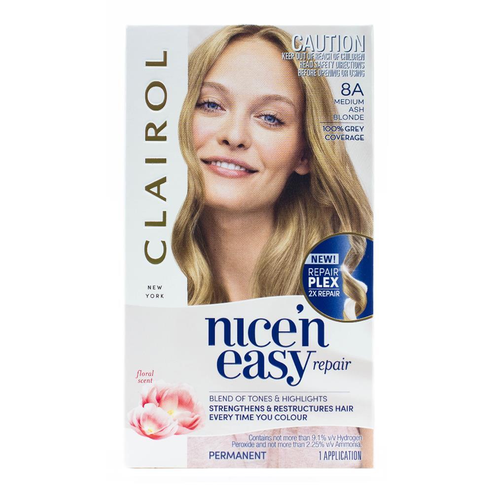 Clairol Permanent Hair Colour 8A Medium Blonde