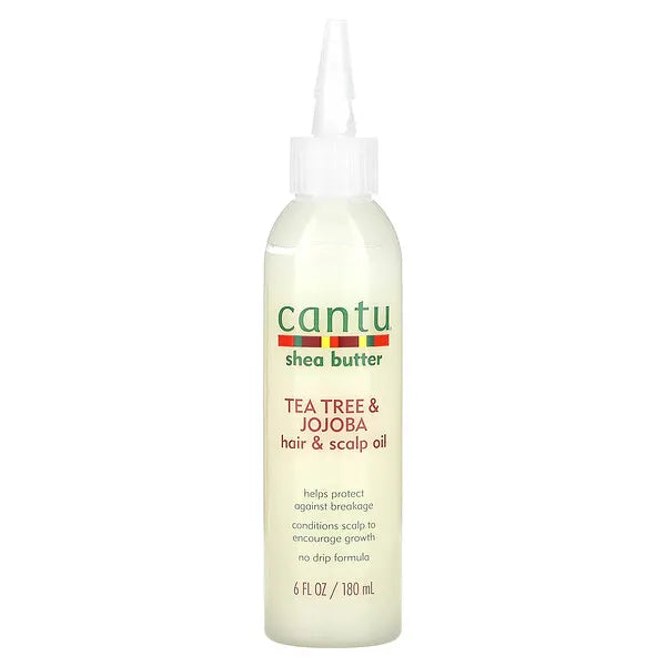 CANTU tea tree & jojoba hair & scalp oil 6oz