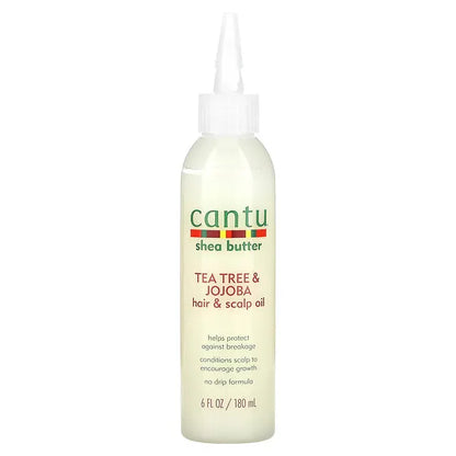 CANTU tea tree & jojoba hair & scalp oil 6oz