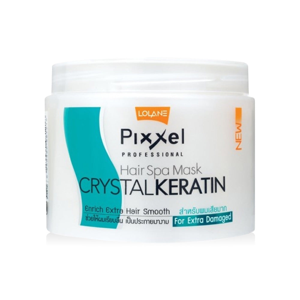 Lolane Pixxel Hair Spa Mask Crystal Keratin for Extra Damage 450g