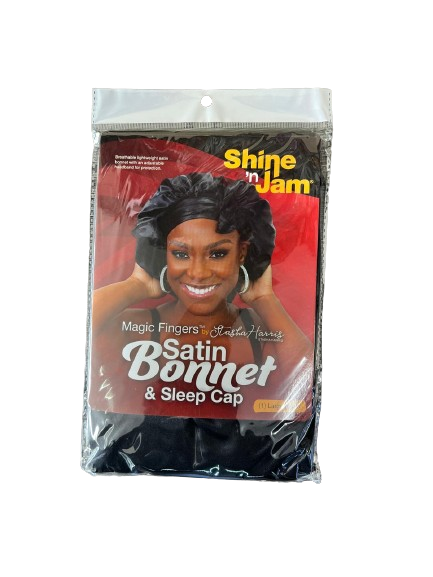 Shine n jam satin bonnet