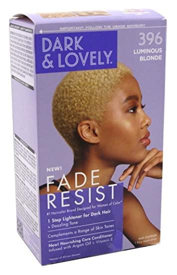 Dark &amp; Lovely Fade Resist Rich Conditioning Permanent Hair Color Luminous Blonde