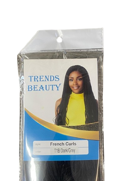 TRENDS FRENCH CURLS T1B/DARK/GREY