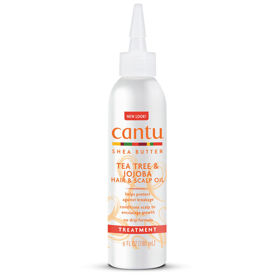 CANTU tea tree &amp; jojoba hair &amp; scalp oil 6oz