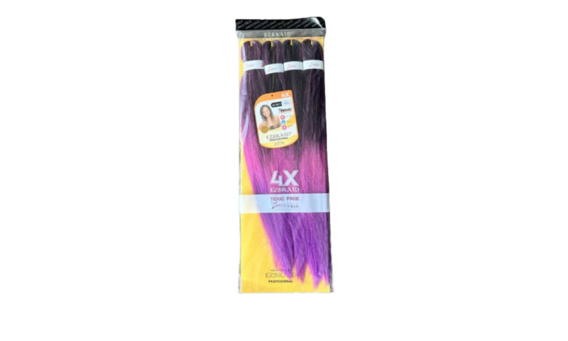 ezbraid_x4  Size: 26"(52)  Colour: T1B/ Pink/ Lavender
