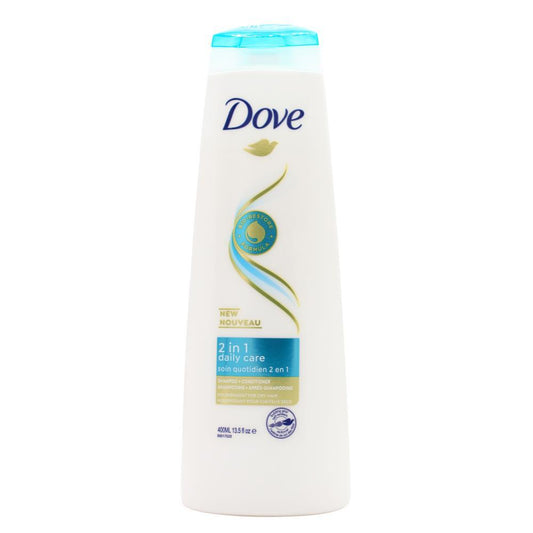 Dove Daily Moisture 2in1 Shampoo and Conditioner 400mL