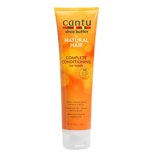 CANTU SHEA BUTTER NATURAL HAIR COMPLETE CONDITIONING CO WASH 10 OZ