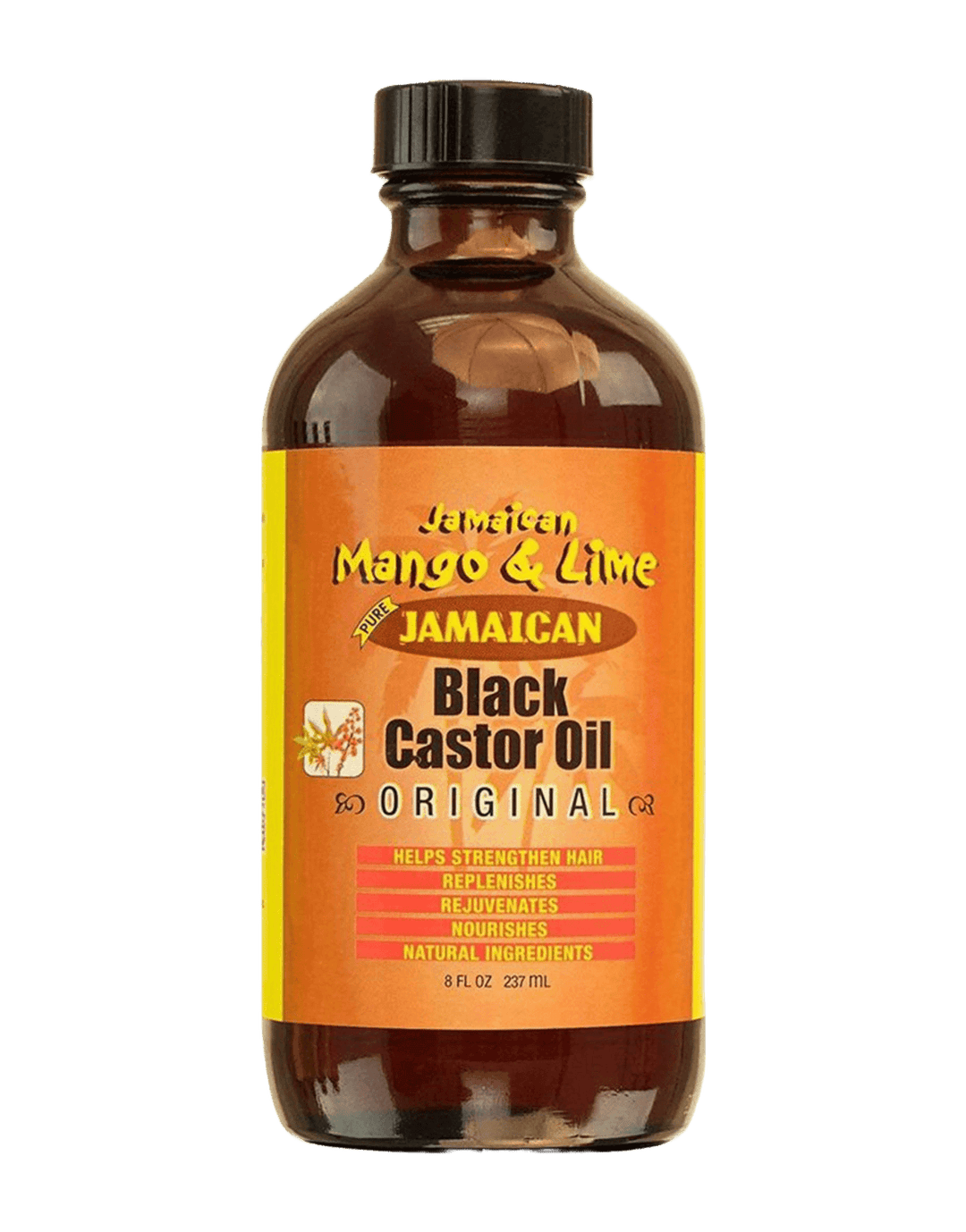 Jamaican Mango & Lime Jamaican Black Castor Oil Original 8oz
