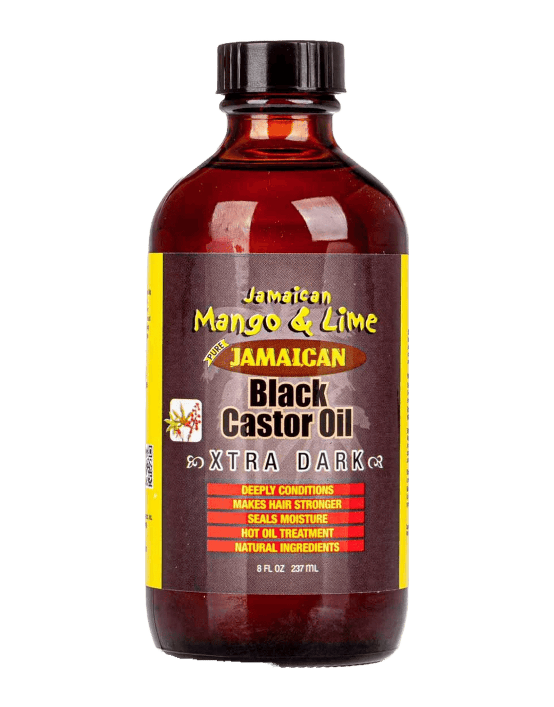 Jamaican Mango &amp; Lime Jamaican Black Castor Oil Xtra Dark 8oz