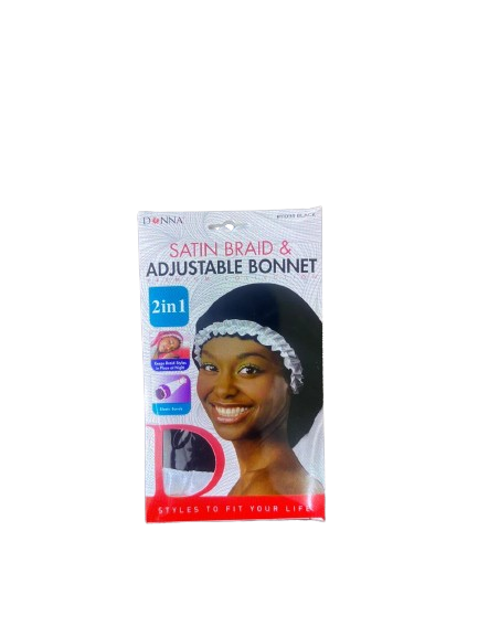 Satin Brand and Adjustable Bonnet