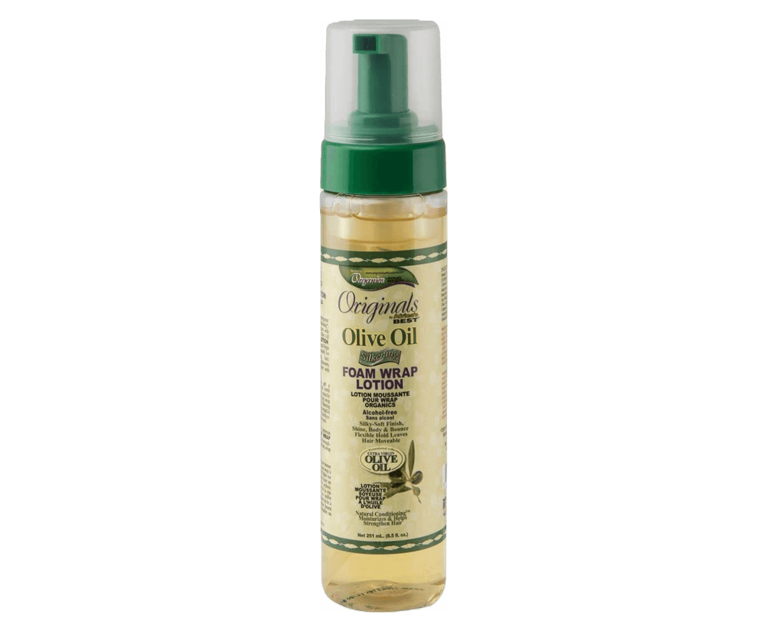 Originals by Africa's Best Olive & Aloe Flex Hold Foam Wrap 8.5oz