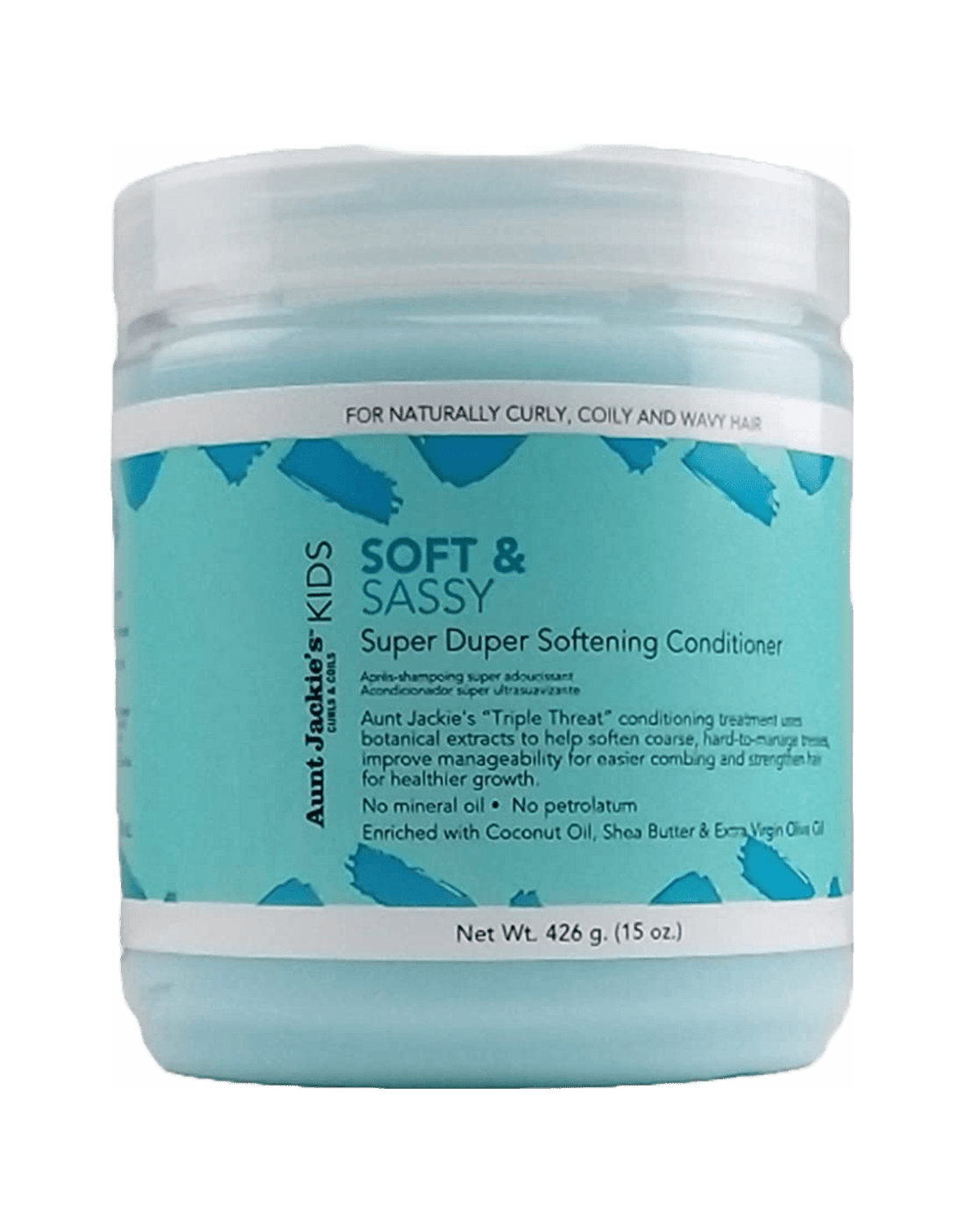 Aunt Jackie's Kids Soft & Sassy Super Duper Softening Conditioner 15oz