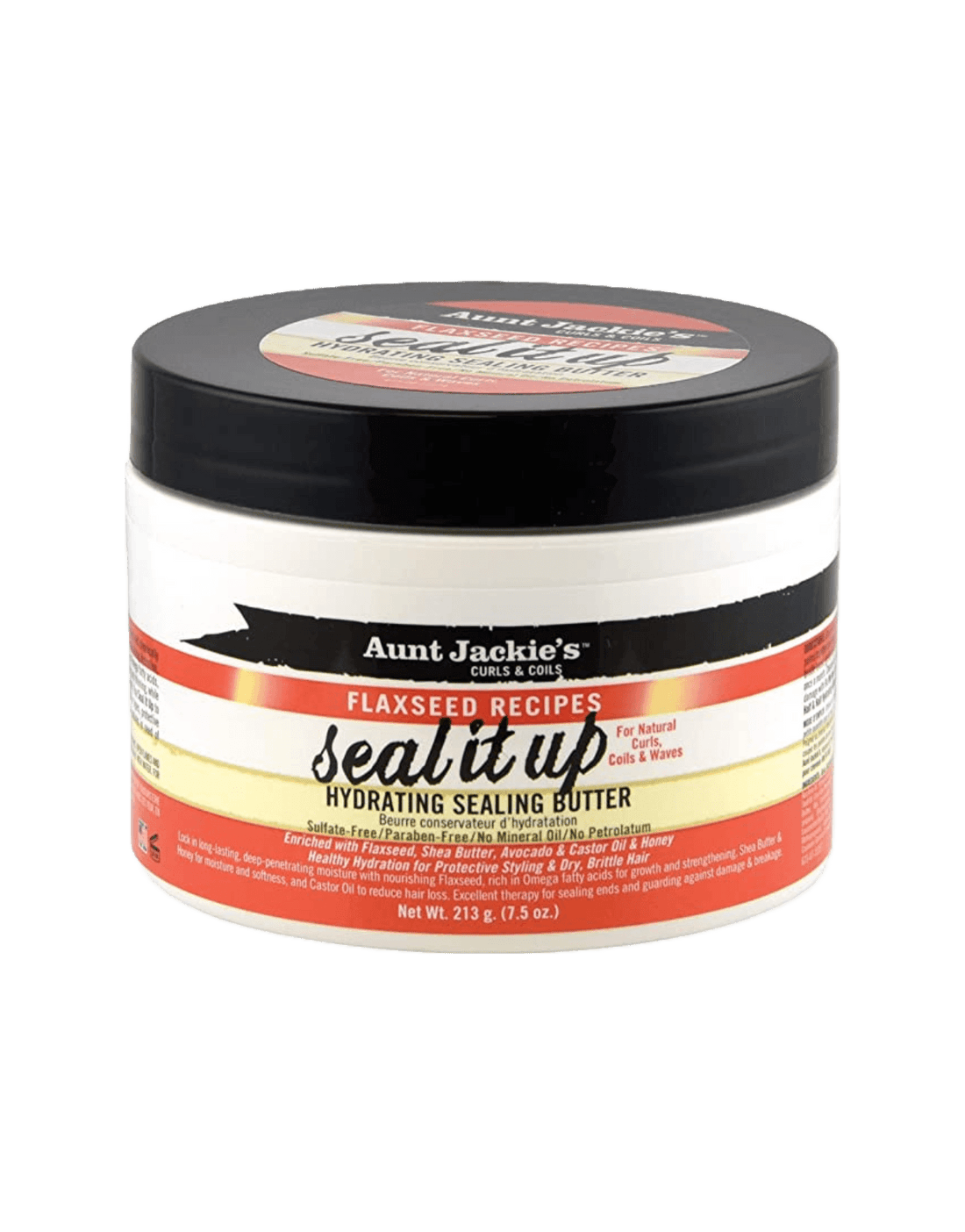 Aunt Jackie's Flaxseed Seal It Up Hydrating Sealing Butter 7.5oz