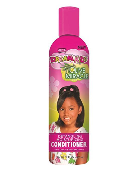 African Pride Dream Kids Olive Miracle Detangling Conditioner 355mL (12oz)