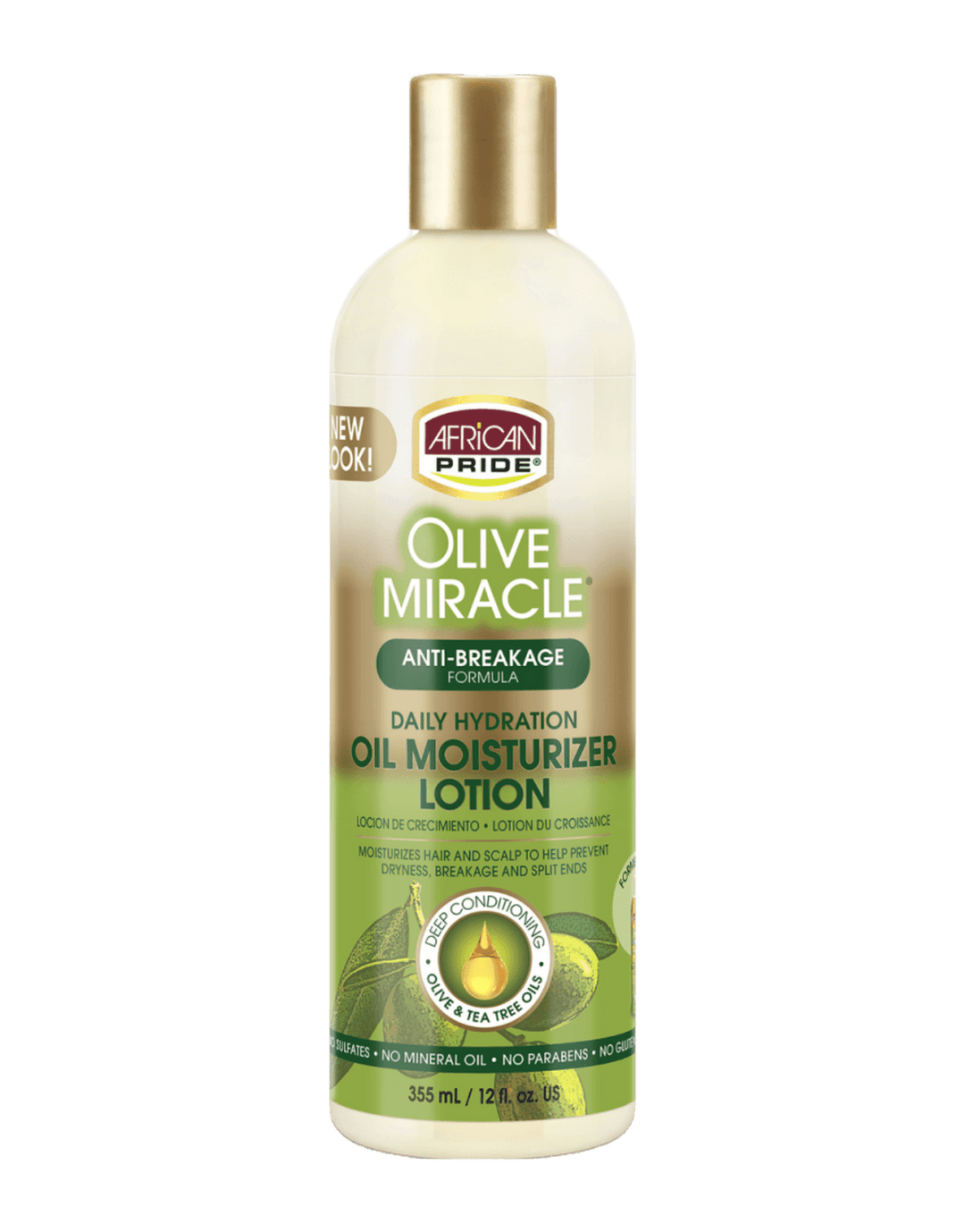 African Pride - Olive Miracle Growth Lotion 12oz