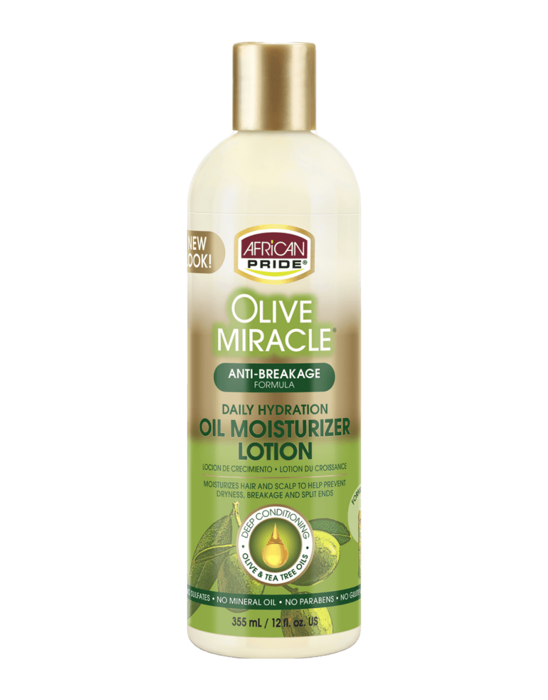 African Pride - Olive Miracle Growth Lotion 12oz