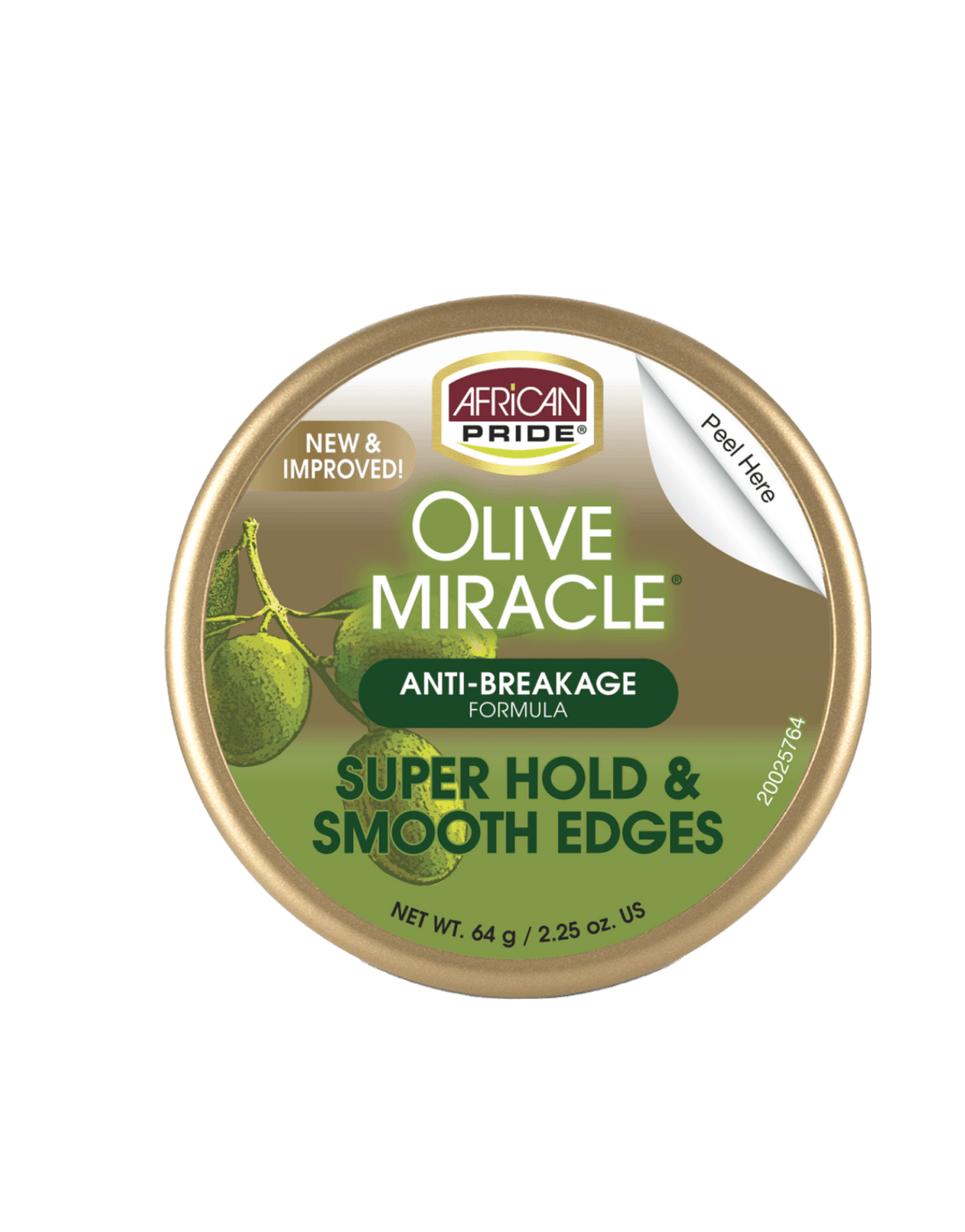 African Pride Olive Miracle Super Hold & Smooth Edges 2.25oz