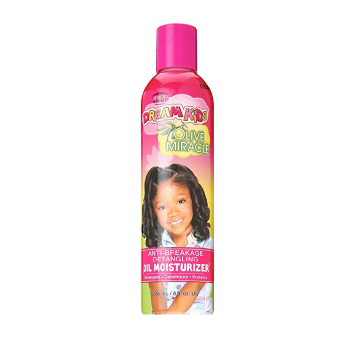African Pride Dream Kids Olive Miracle Detangling Oil Moisturizer 236mL (8oz)