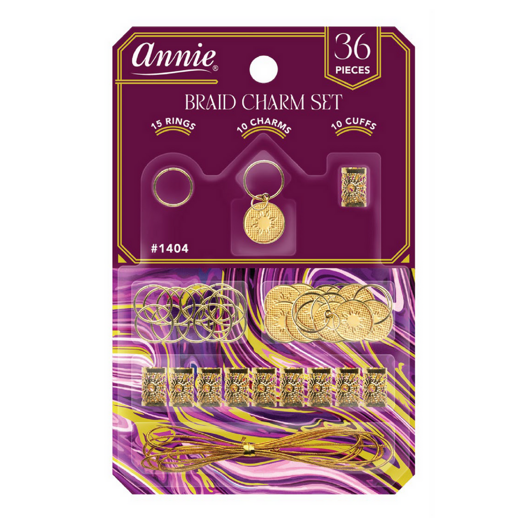 Annie Braid Charm Set Floral Circle