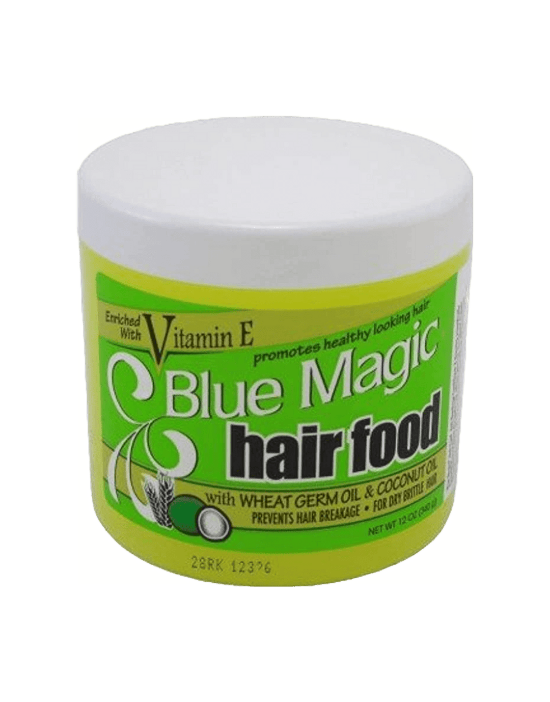 Blue Magic Hair Food with Wheat Germ Oil &amp; Coconut Oil 12oz