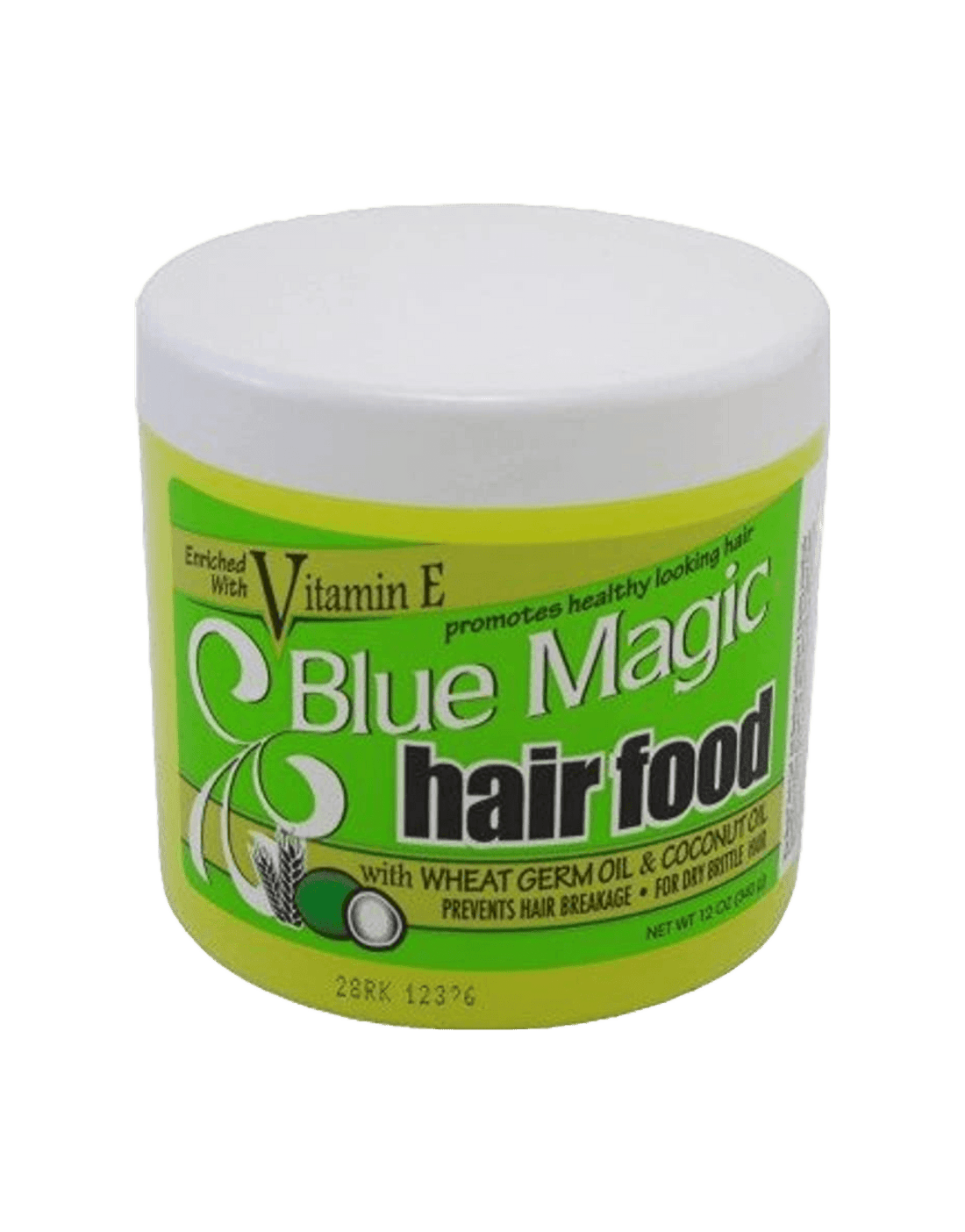 Blue Magic Hair Food with Wheat Germ Oil & Coconut Oil 12oz