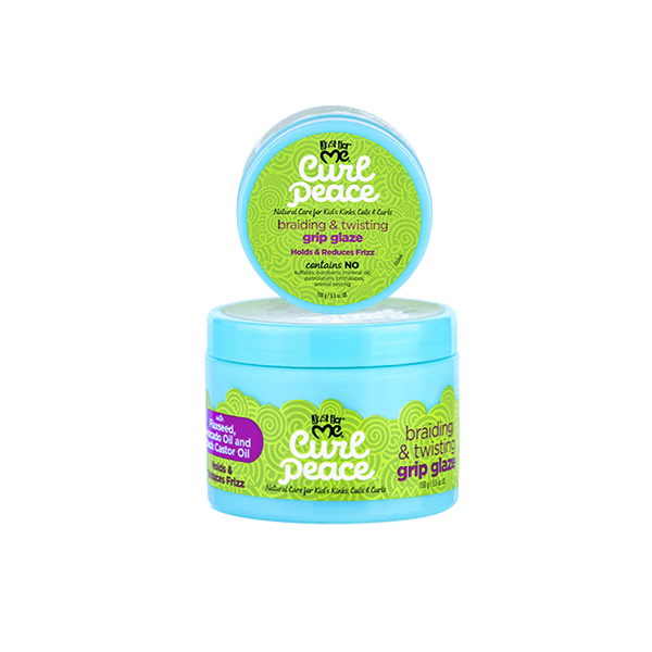 Just For Me Curl Peace Braiding &amp; Twisting Grip Glaze 5.5oz