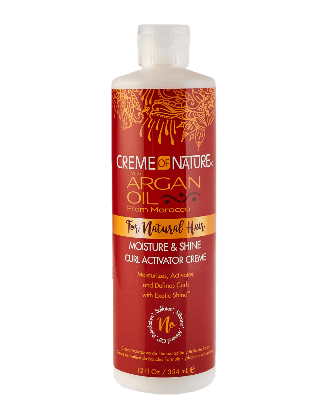 Creme of Nature Argan Oil Moisture & Shine Curl Activator Creme 12oz