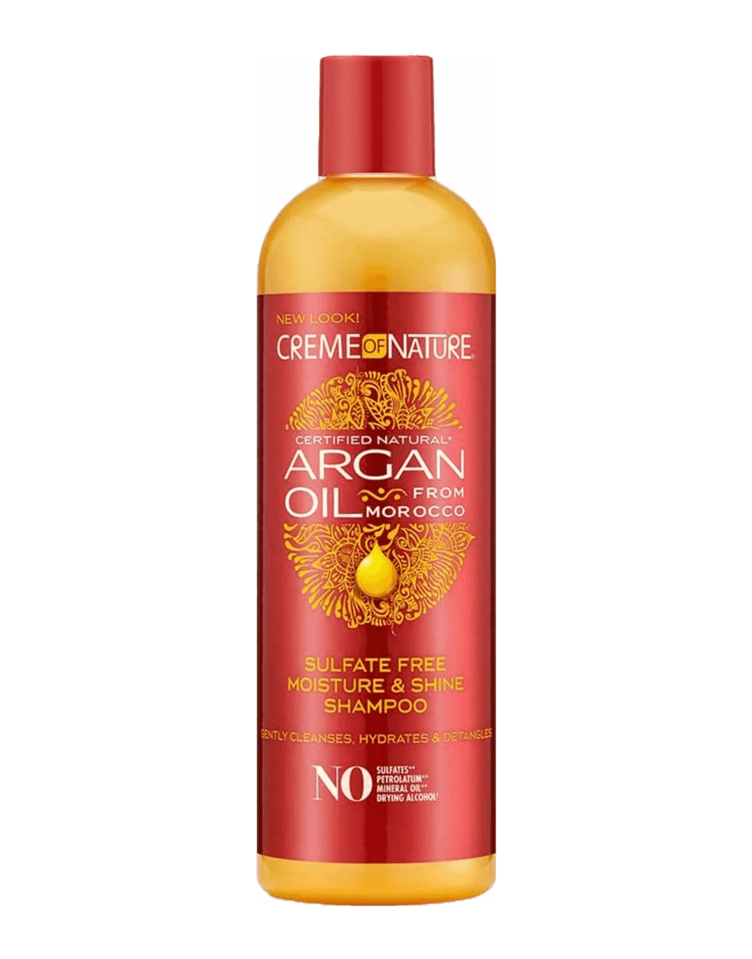 Creme of Nature Argan Oil Sulfate Free Shampoo for Moisture & Shine 20oz