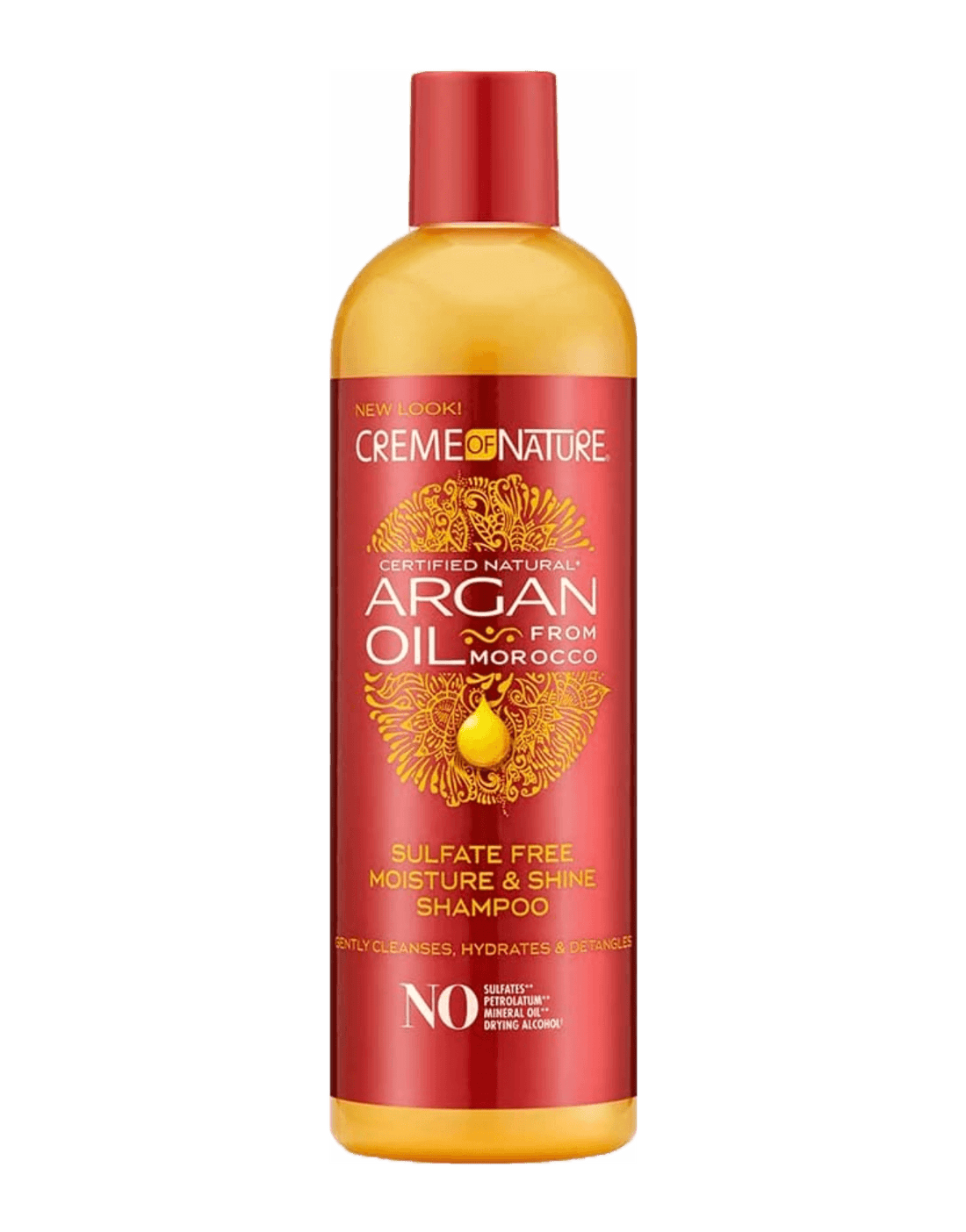 Creme of Nature Argan Oil Sulfate Free Shampoo for Moisture & Shine 20oz