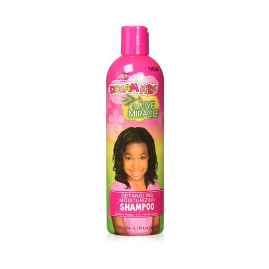 African Pride Dream Kids Olive Miracle Detangling Shampoo 12 Oz