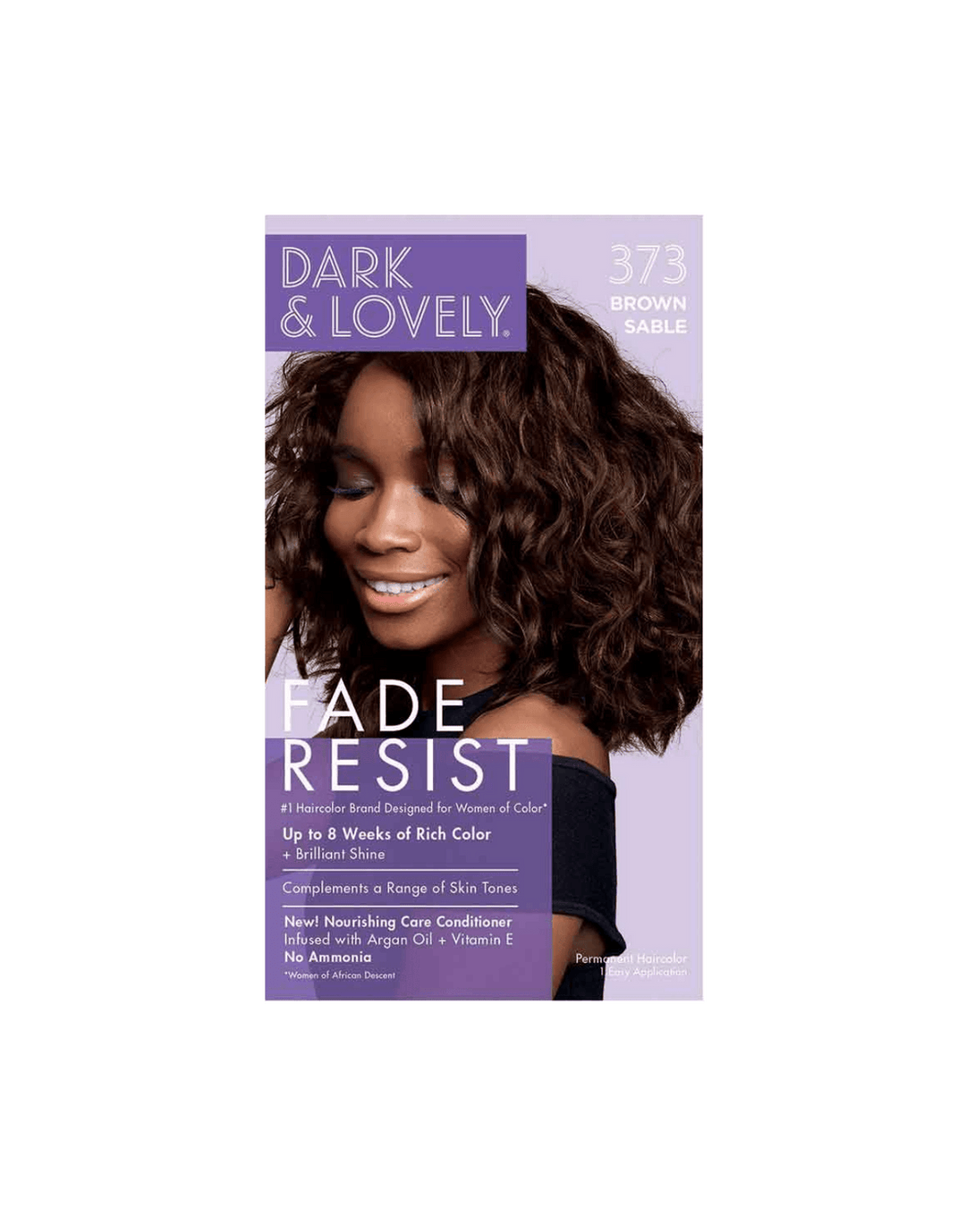 Dark &amp; Lovely Fade Resist Rich Conditioning Permanent Hair Color Brown Sable