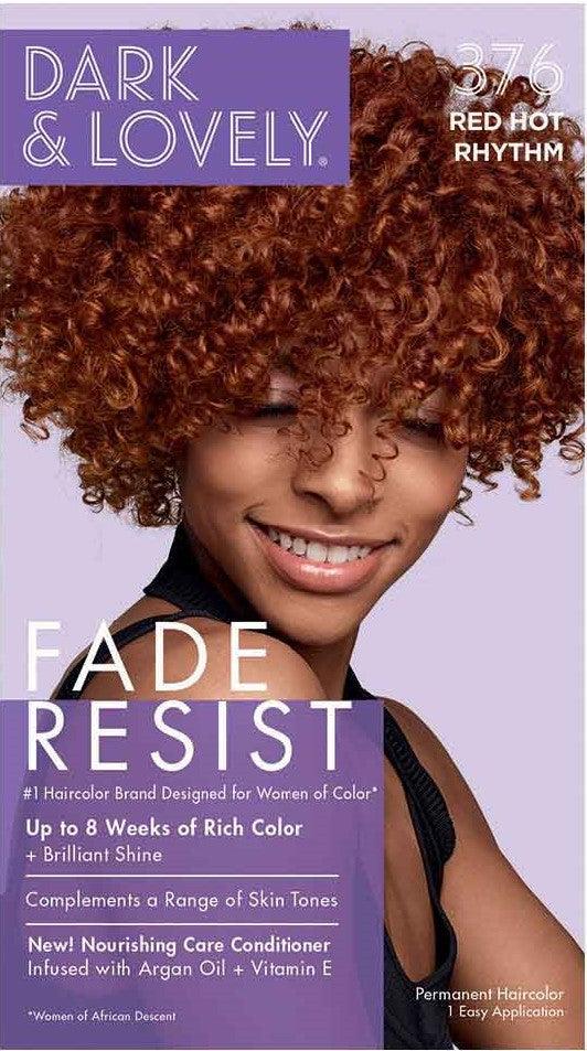 Dark &amp; Lovely Fade Resist Rich Conditioning Permanent Hair Color Red Hot Rhythm