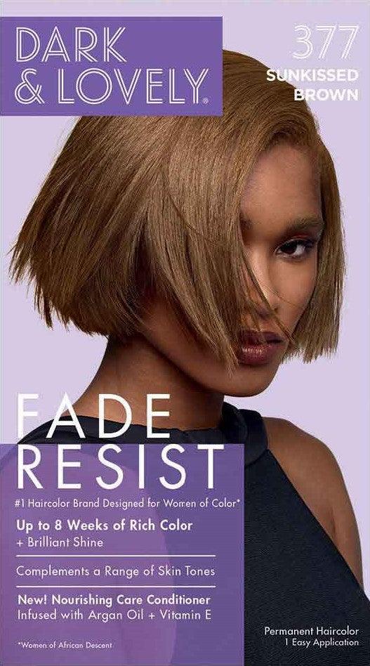 Dark &amp; Lovely Fade Resist Rich Conditioning Permanent Hair Color Sun Kissed Brown