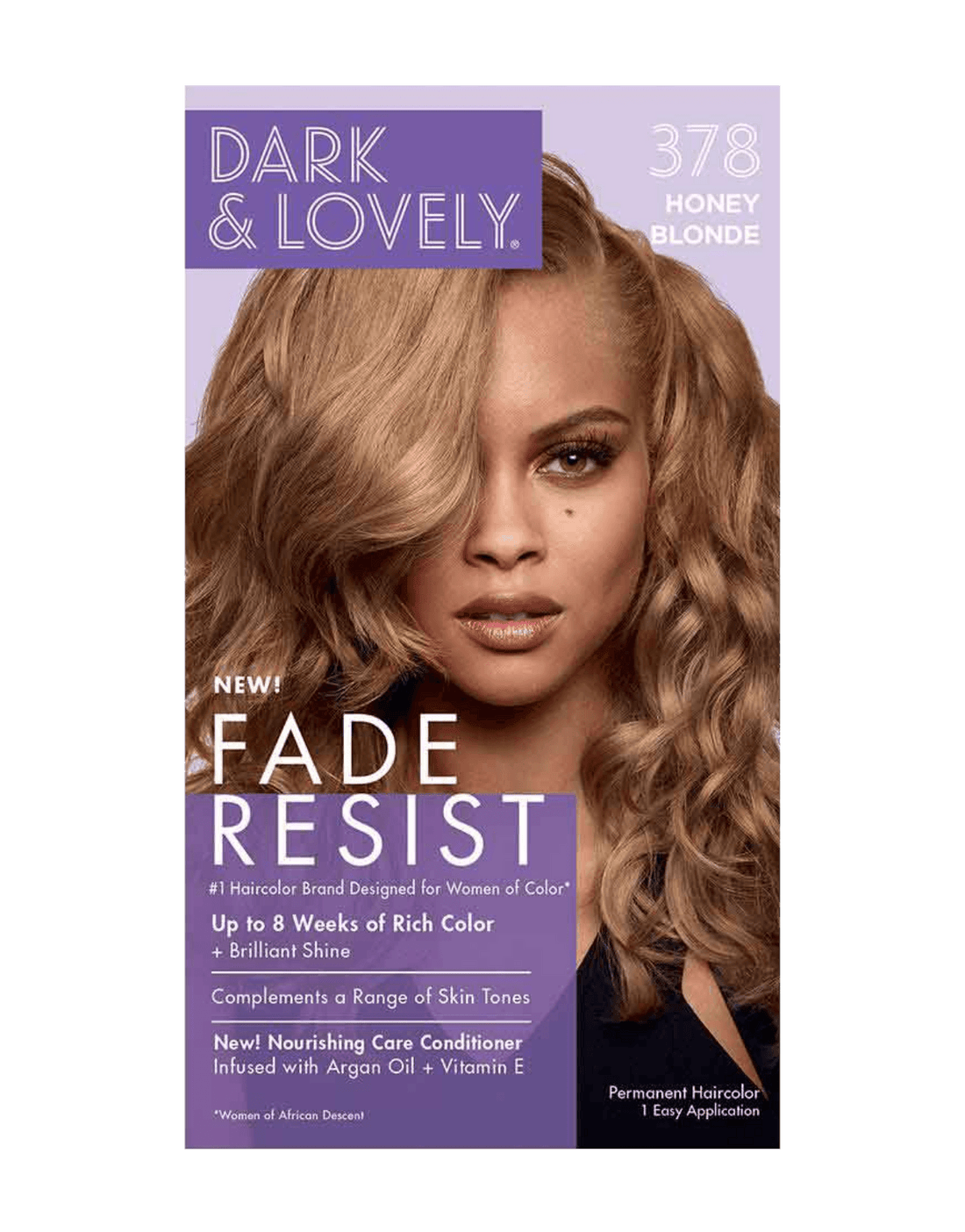 Dark & Lovely Fade Resist Rich Conditioning Permanent Hair Color Honey Blonde