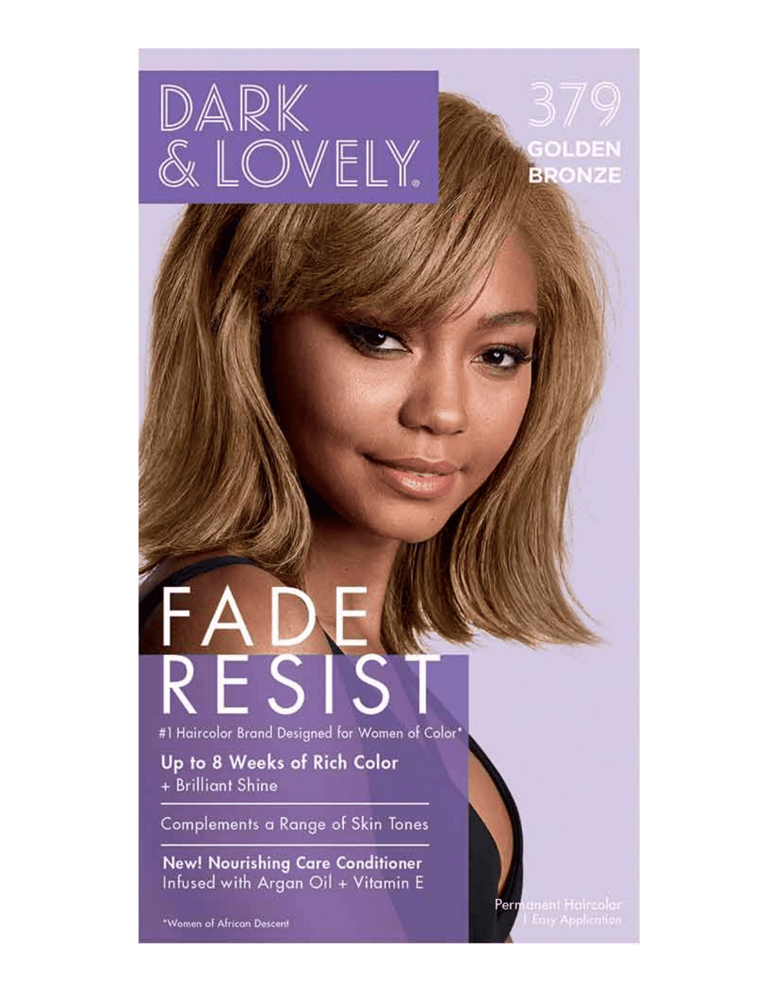 Dark & Lovely Fade Resist Rich Conditioning Permanent Hair Color Golden Bronze