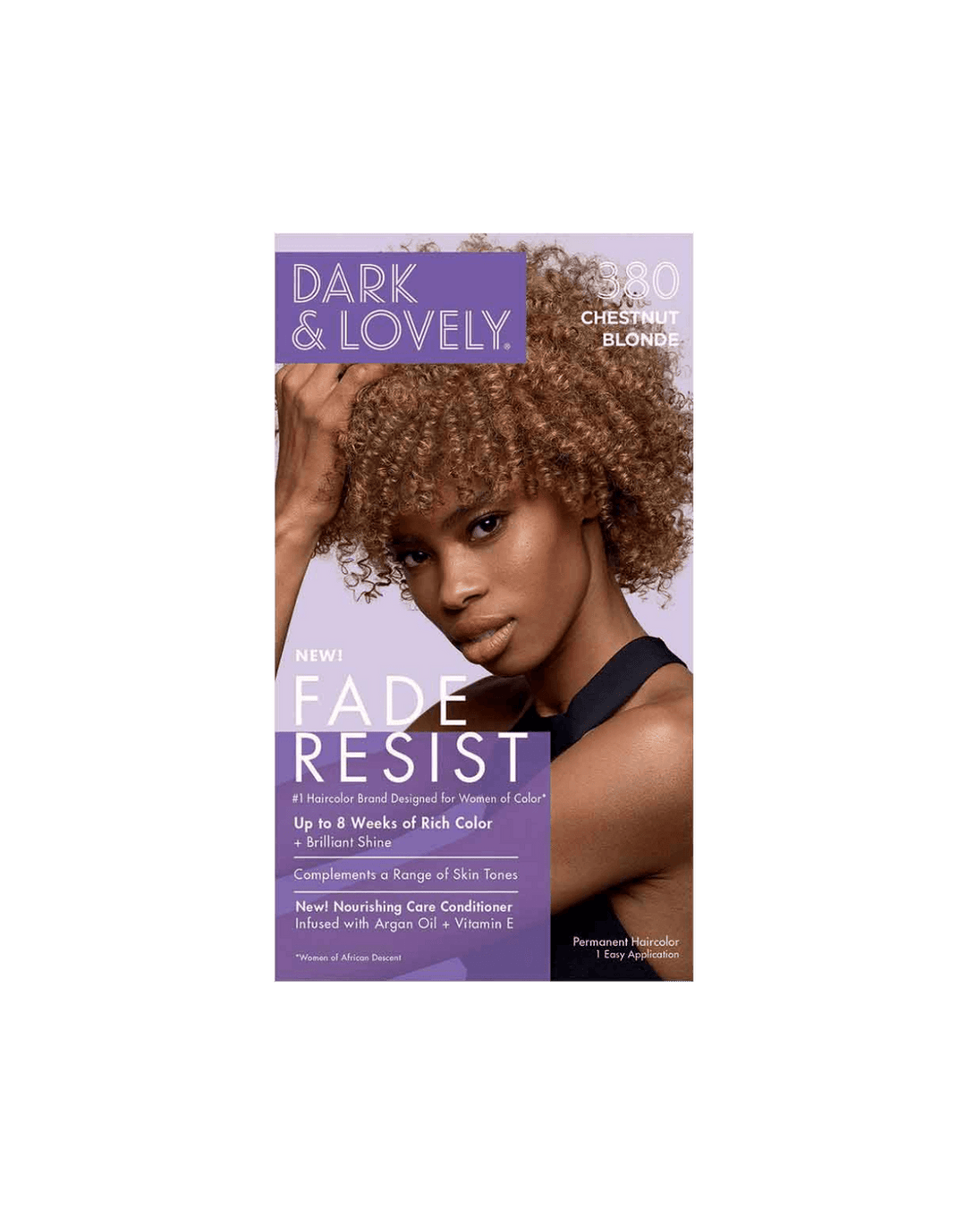 Dark &amp; Lovely Fade Resist Rich Conditioning Permanent Hair Color Chestnut Blonde