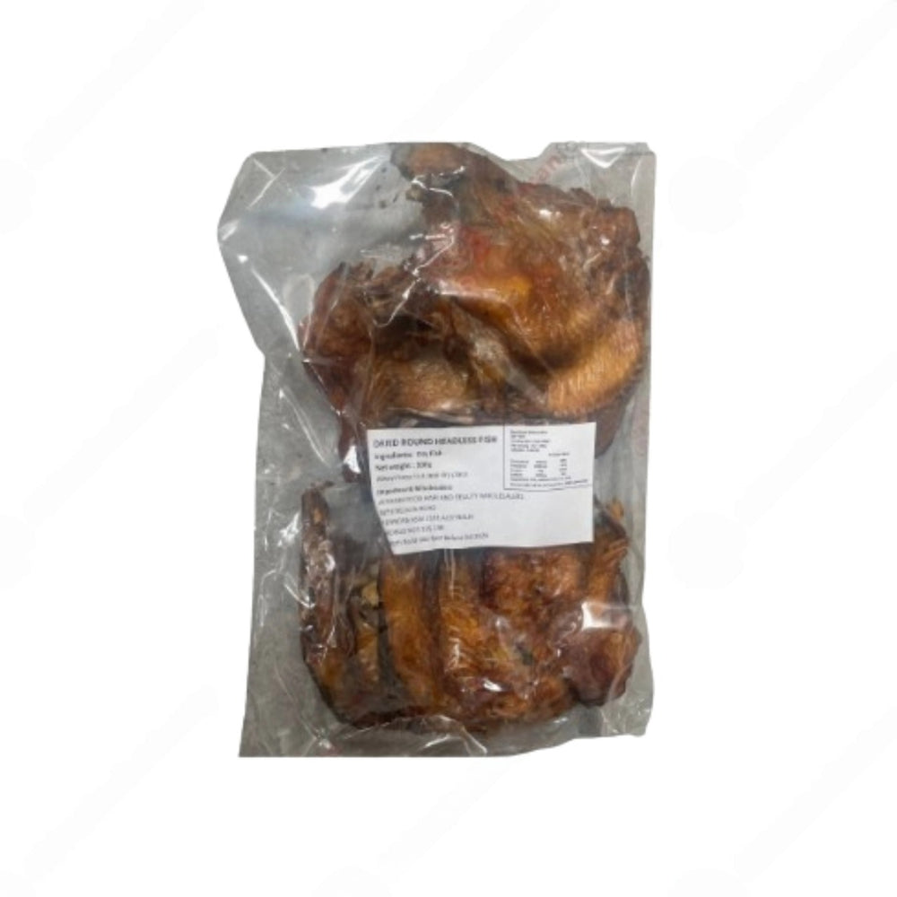 Dry round (Headless) fish 450g (smoked catfish)
