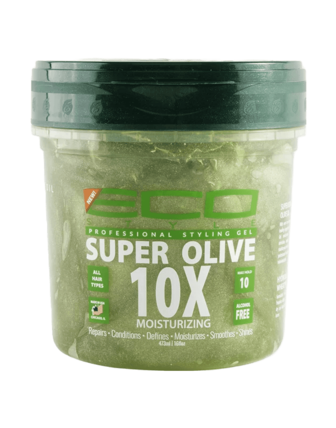 Eco - Super Olive Oil 10X Moisturising Styling Gel 16oz