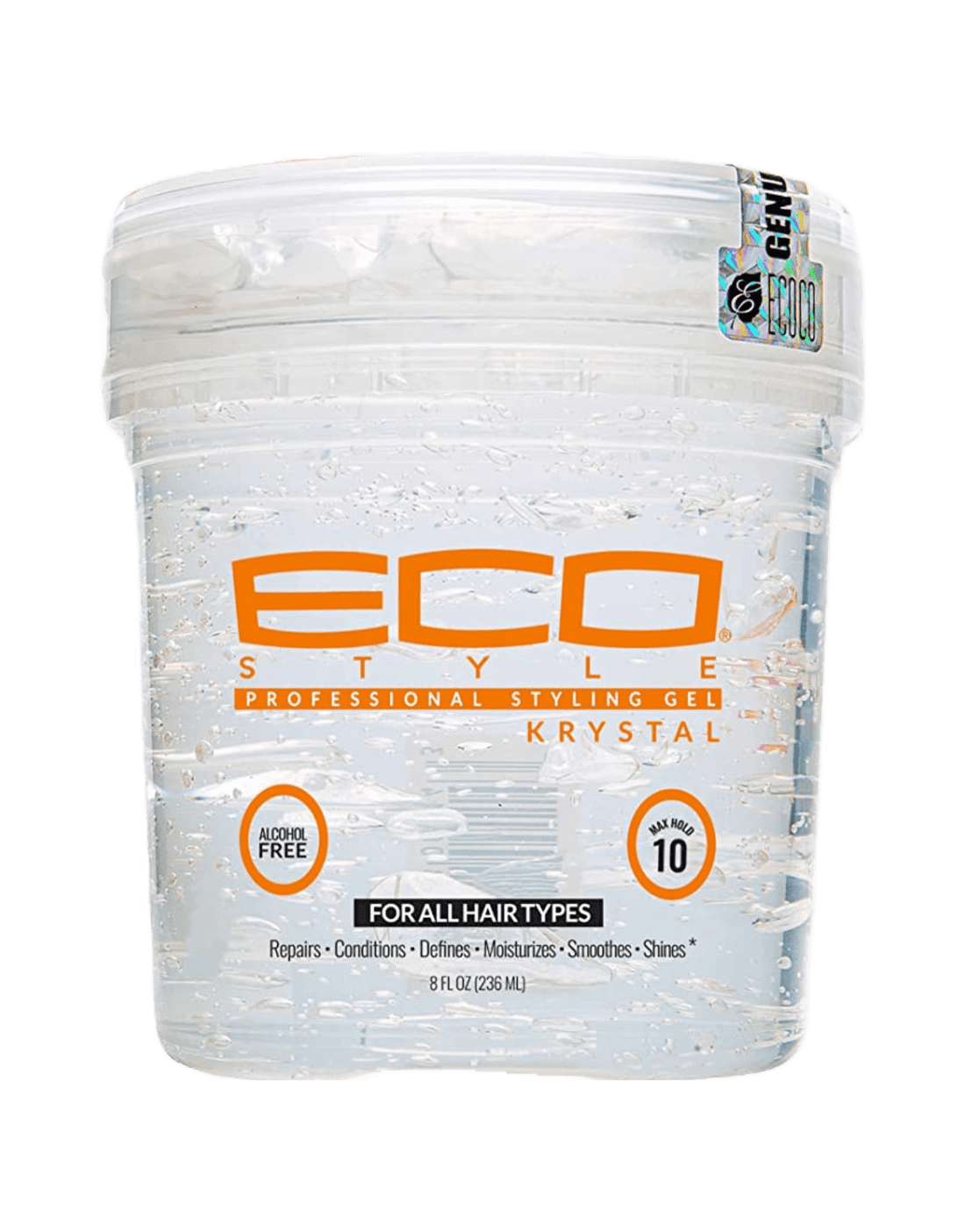 Eco Style Krystal Styling Gel Strong Hold 8oz