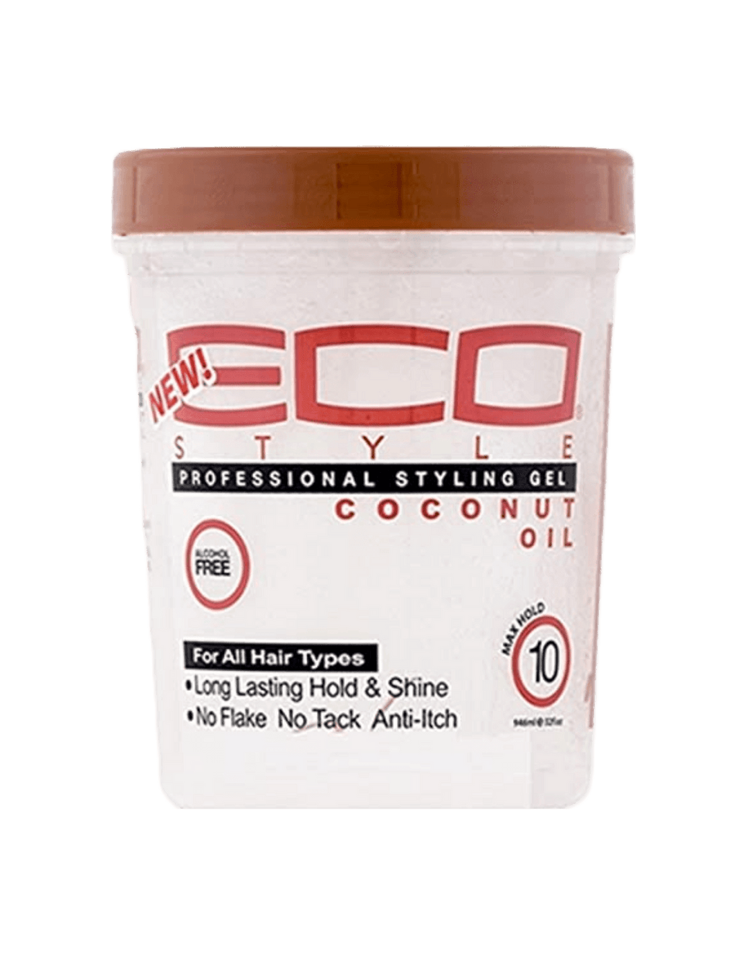 Eco Style Coconut Oil Styling Gel Max Hold 32oz
