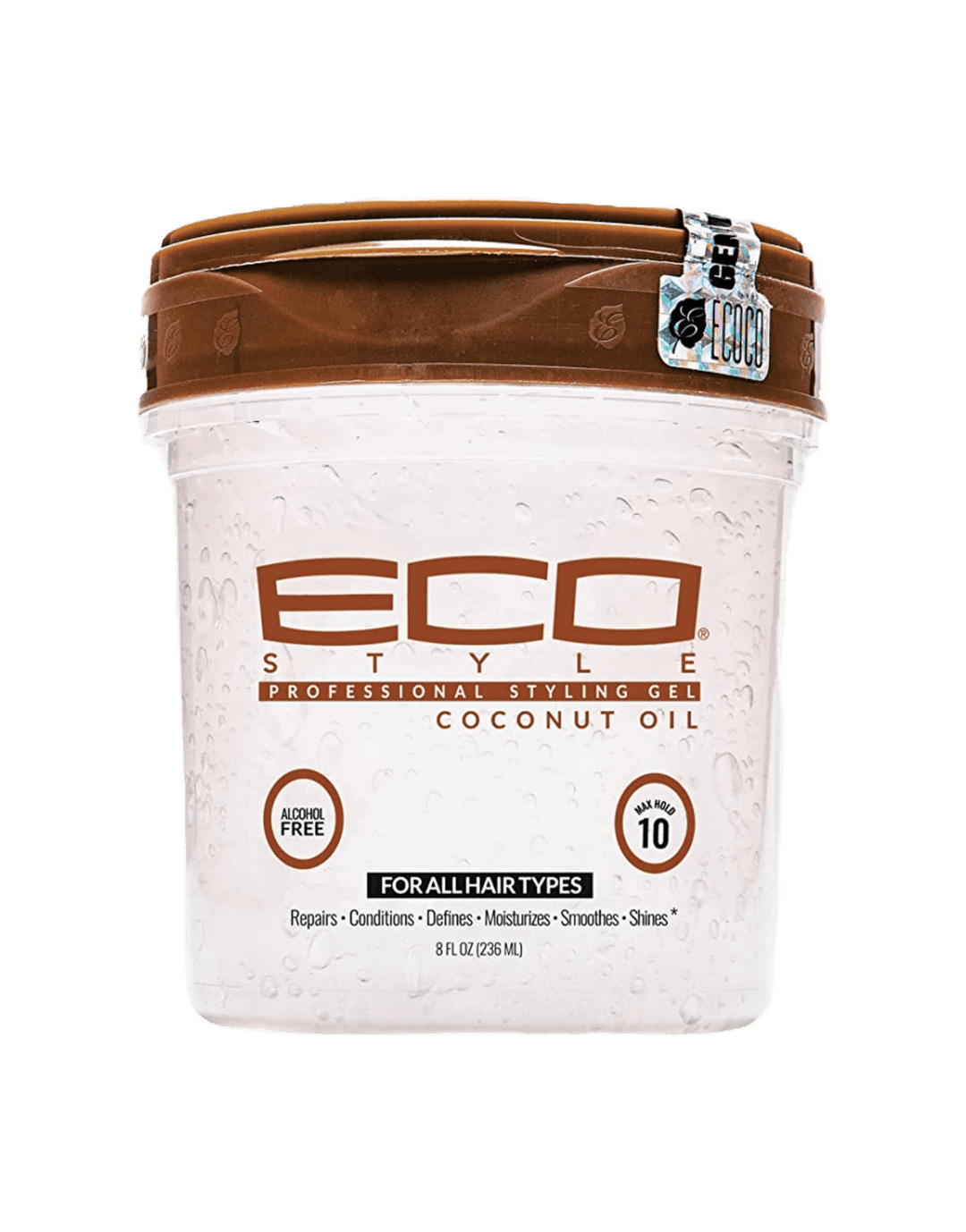 Eco Style Coconut Oil Styling Gel Max Hold 8oz
