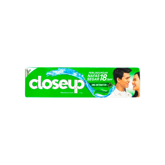 Closeup Toothpaste Menthol Fresh 110g