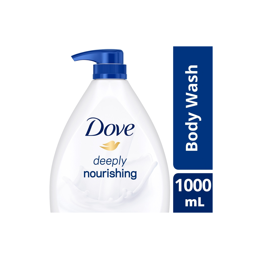 Dove Deeply Nourishing Body Wash Repair and Nourish Dry Skin 1L