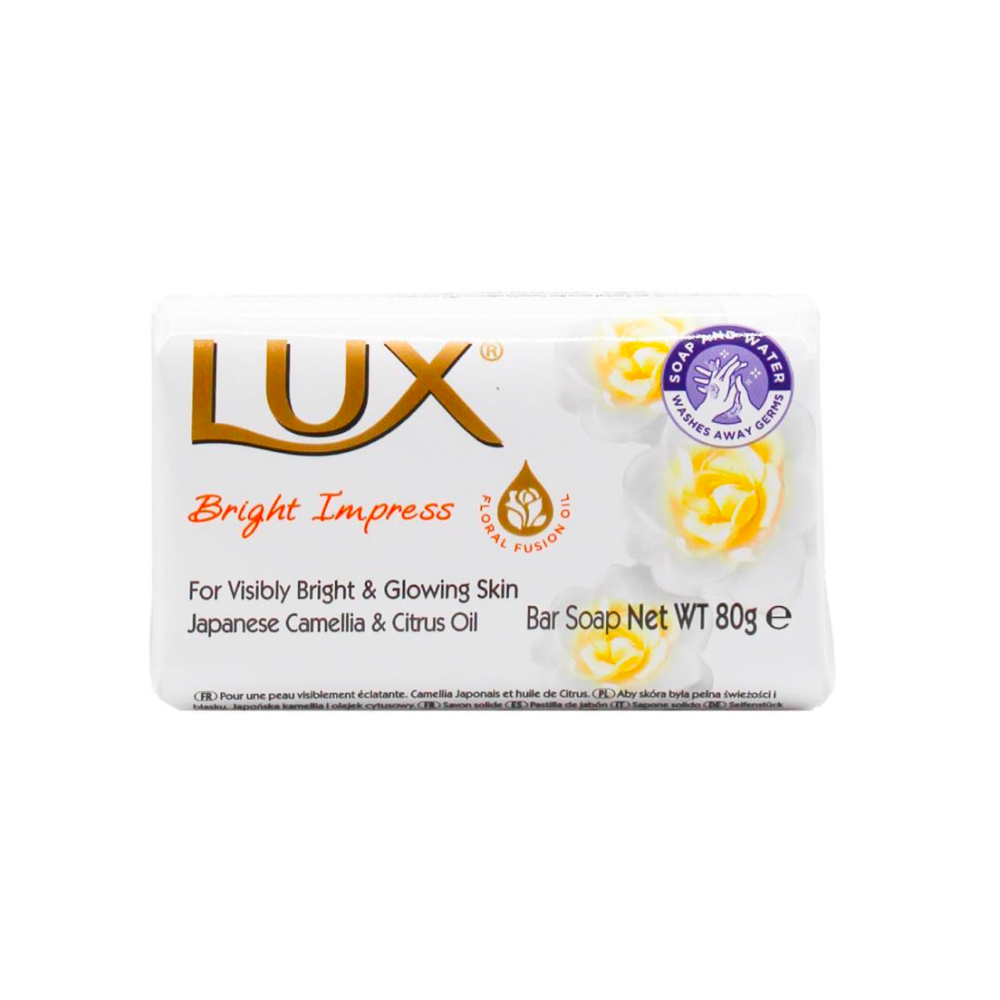 Lux Soap Bar Bright Impress 80g