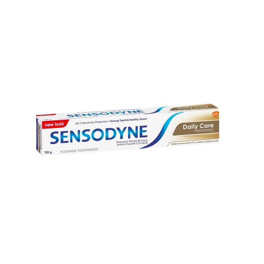 Sensodyne Daily Care + Whitening Toothpaste for Sensitive Teeth 110g