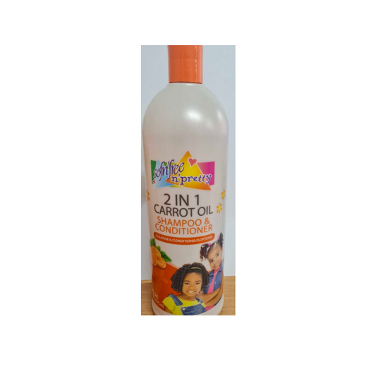 Sofn'free 2 in1 Carrot oil Shampoo & Conditioner 750mL