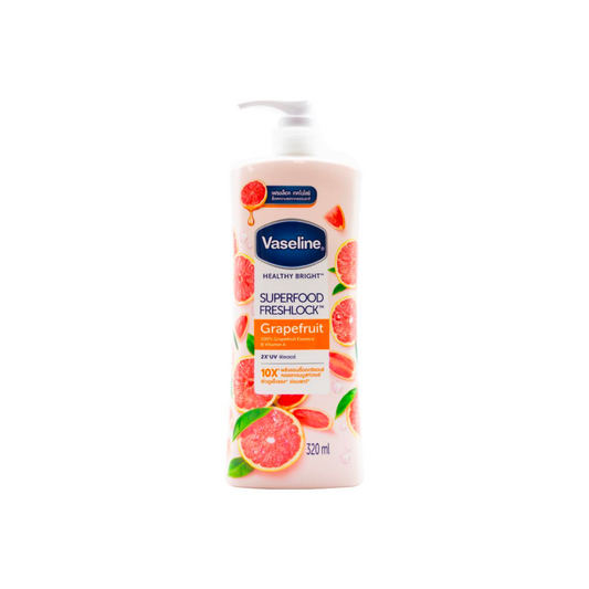 Vaseline Body Lotion Superfood Freshlock Peach 320ML